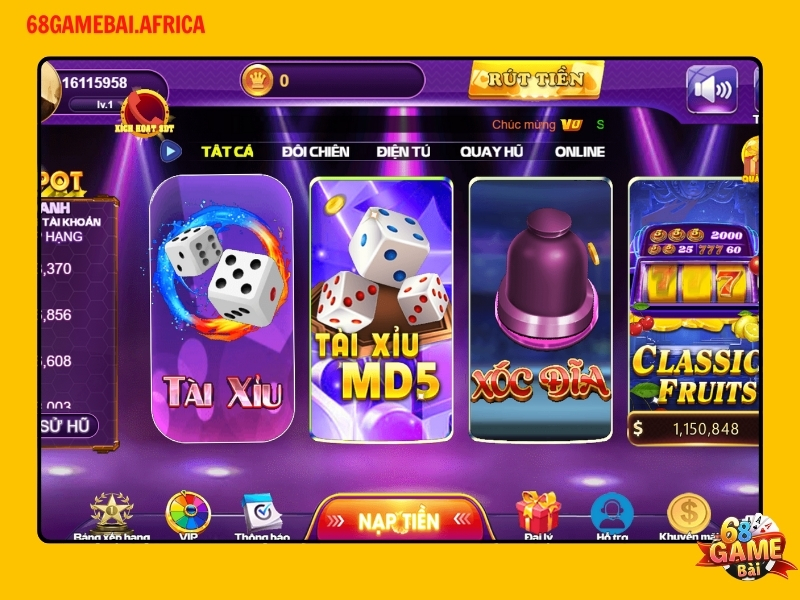 Đánh giá 68 game bài Đánh giá 68 game bài
